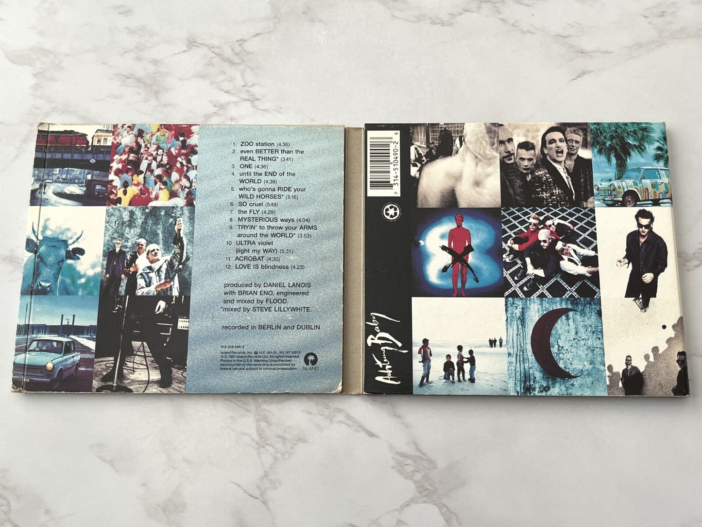 U2 – Achtung Baby (Digipak) (1991)