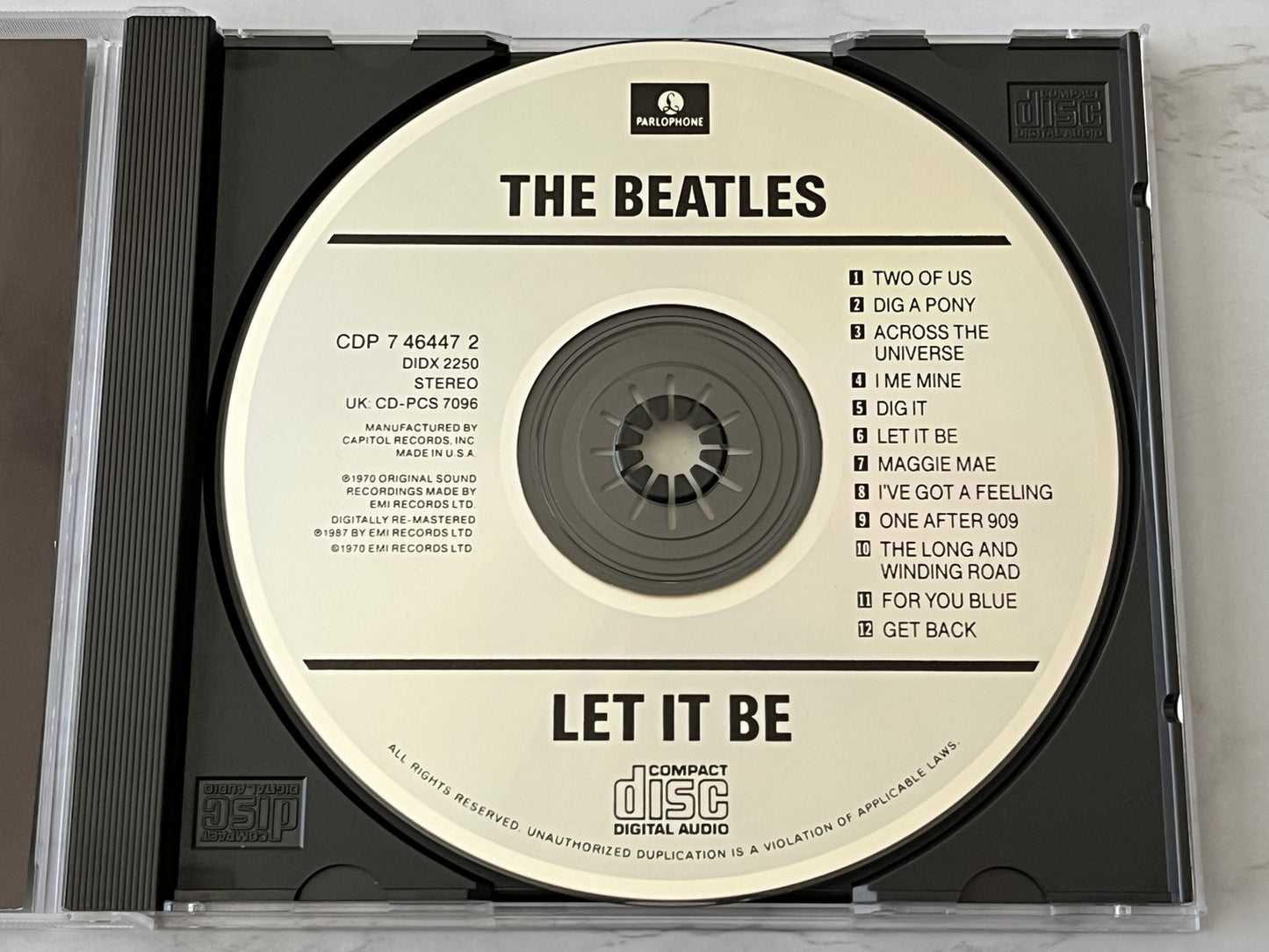 The Beatles – Let It Be [DADC PRESS]