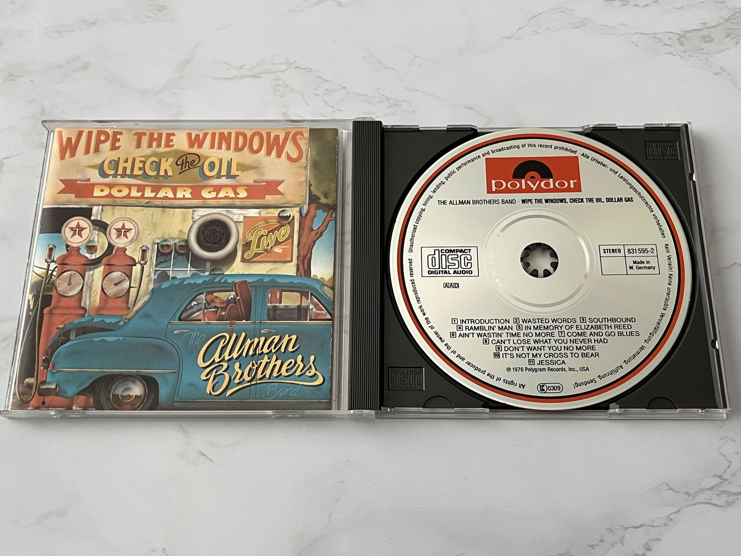 The Allman Brothers Band – Wipe The Windows Check The Oil Dollar Gas [GERMAN PRESS]