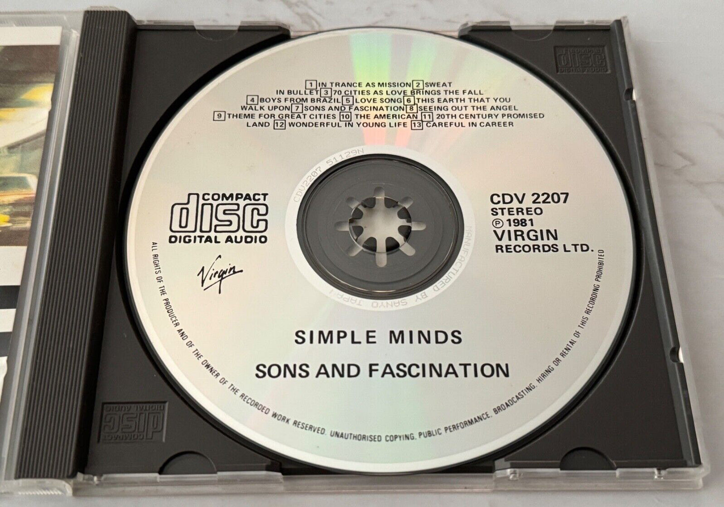 Simple Minds – Sons And Fascination (1985) [JAPAN TARGET ERA]