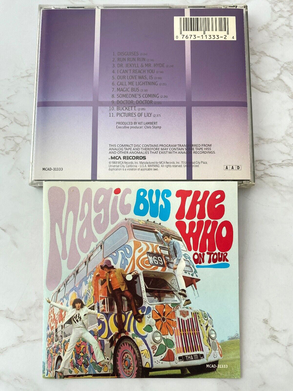 The Who – Magic Bus (1988) [ORIGINAL USA PRESS]