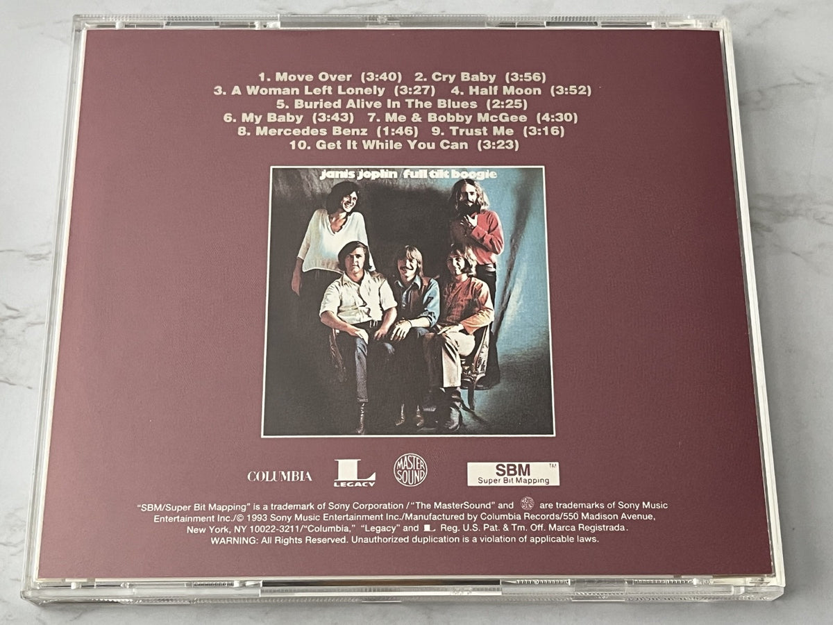 Janis Joplin – Pearl (24KT Gold, Numbered) (1993)