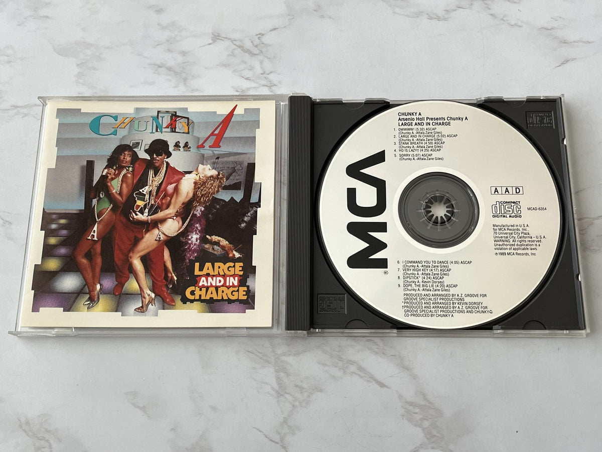 Chunky A – Large and In Charge (1989) [JVC PRESS]
