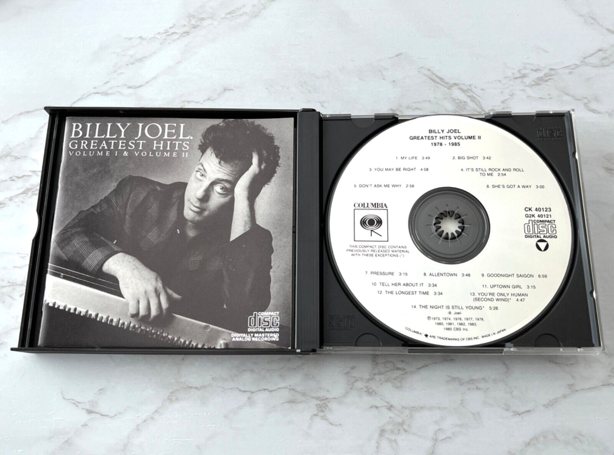 Billy Joel – Greatest Hits Vol. 1 & Vol. 2 (1985) [JAPAN TARGET ERA]