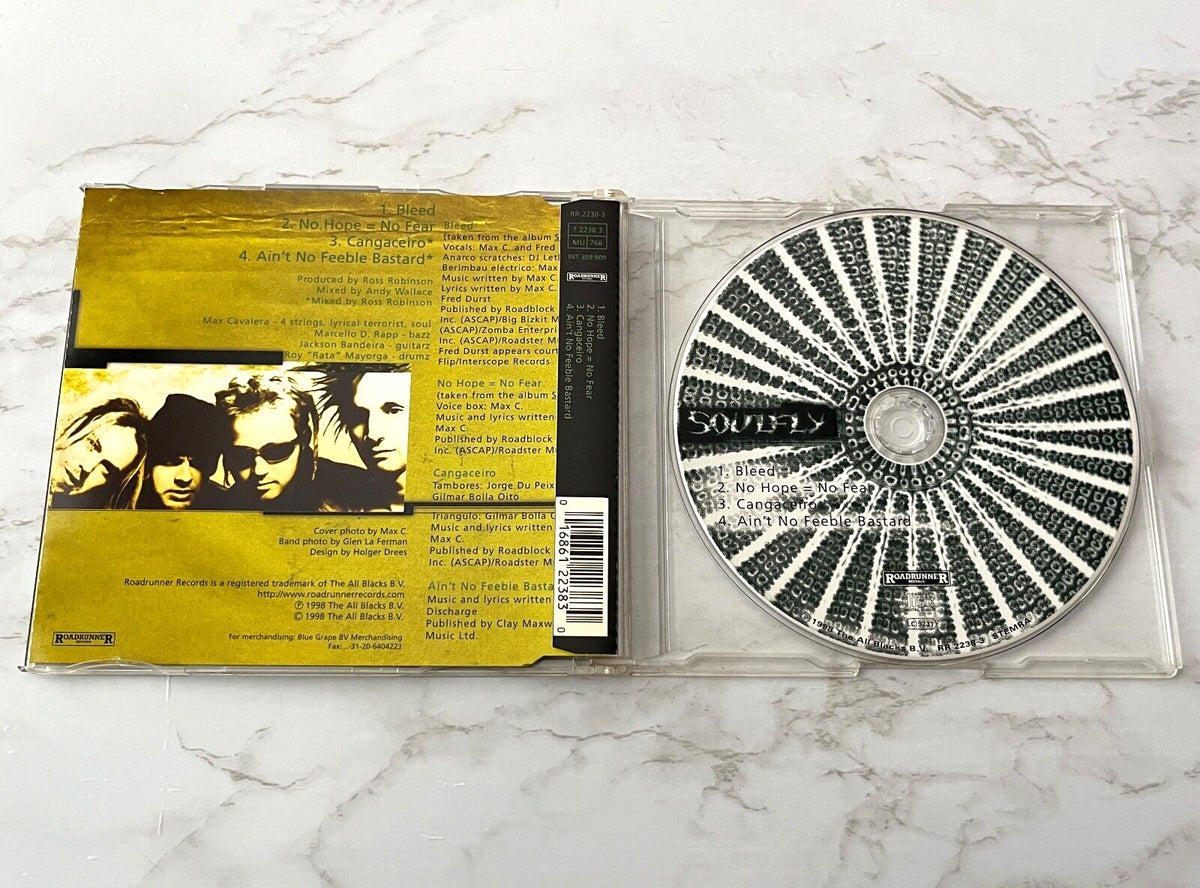 Soulfly – Bleed (Maxi Single) (1998) [UK PRESS]