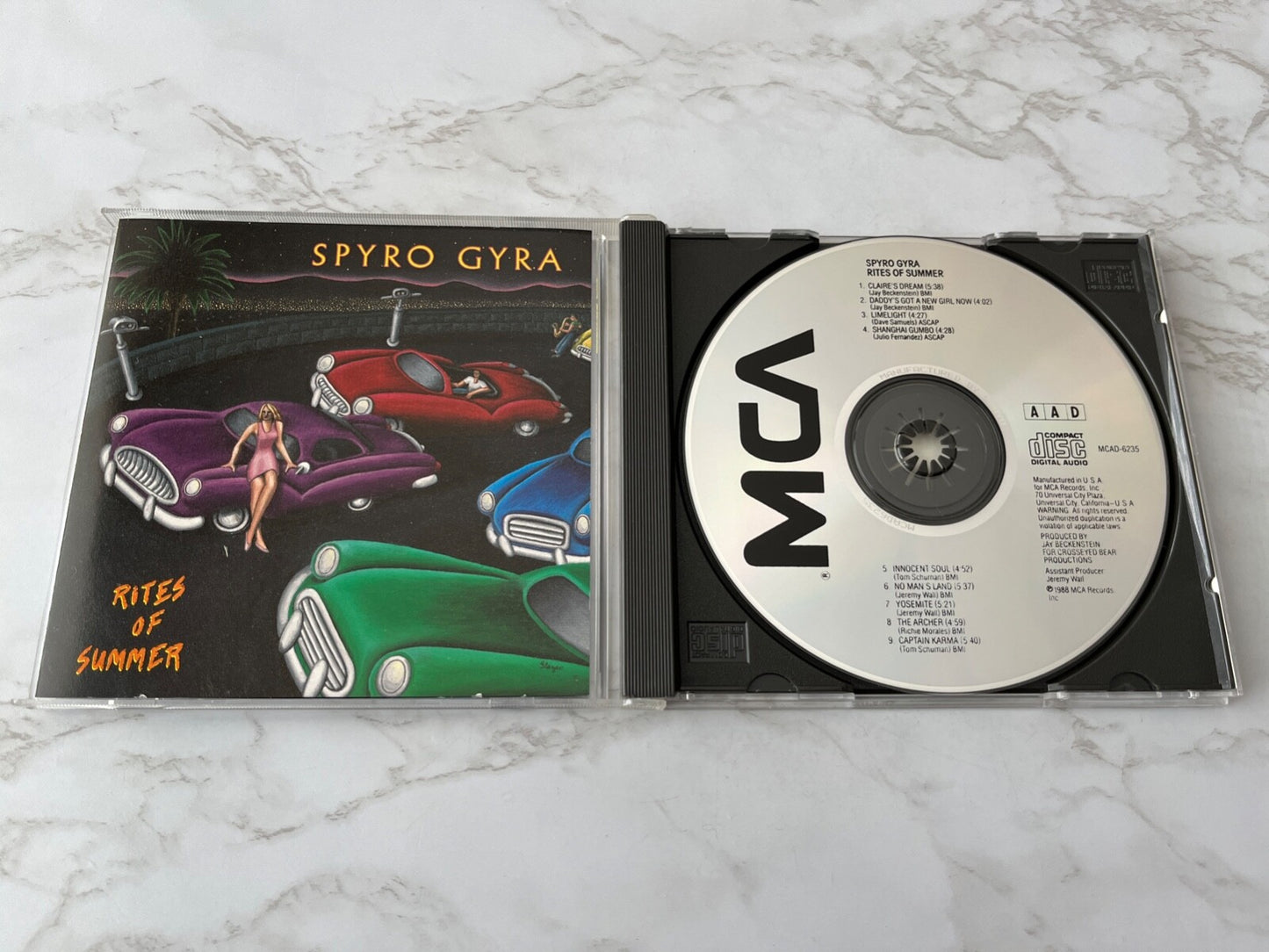 Spyro Gyra – Rites Of Summer (1988) [JAPAN TARGET ERA]